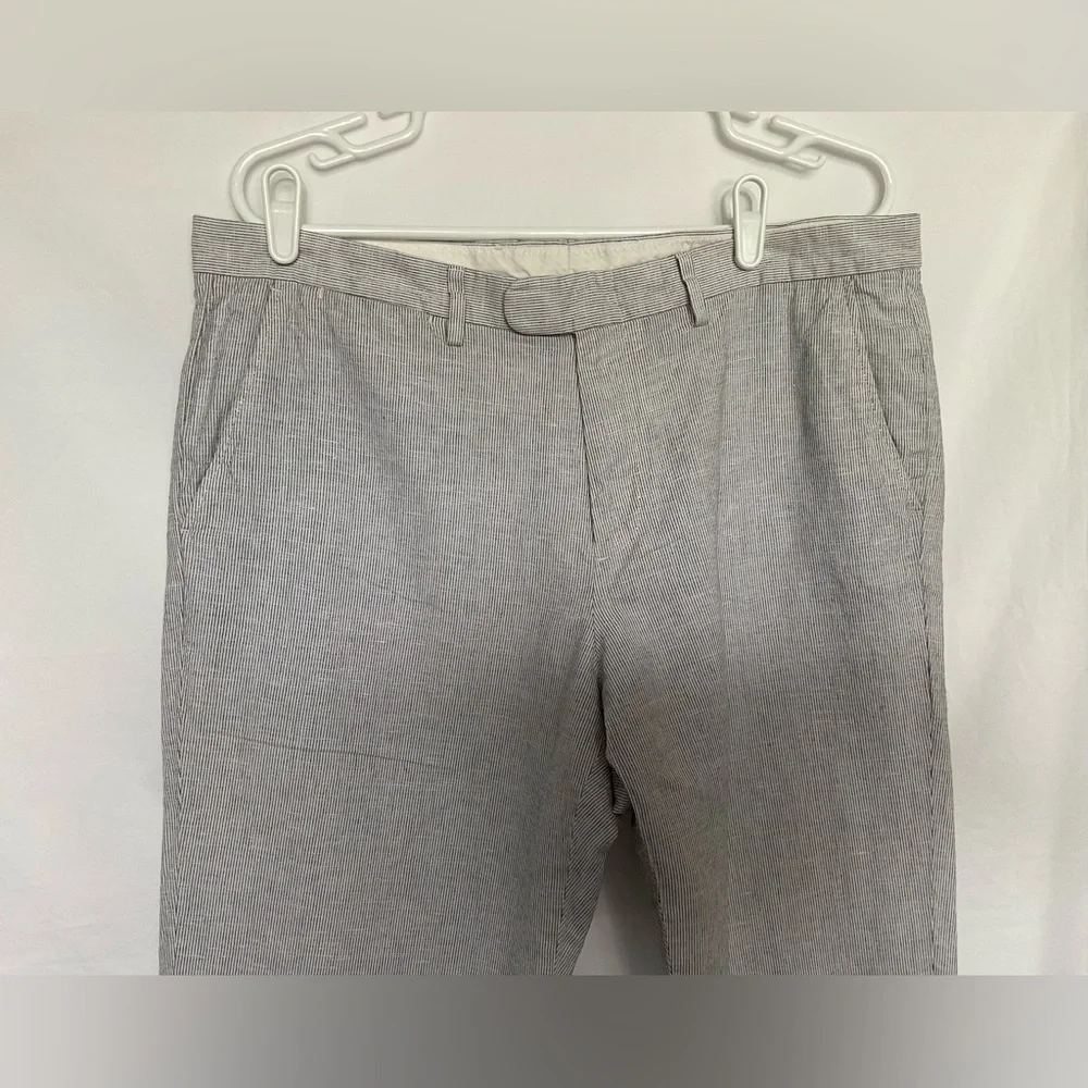 J. Crew Gray Slim-Fit Dress Pants